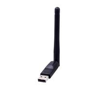 USB WiFi - Adattatore di rete wireless | Scheda di rete wireless | Adattatore WiFi con antenna ad alto guadagno | Ricevitore WiFi Antenna 2DB | Il dongle wireless USB WiFi Supporta i computer