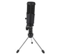 USB Wired Mic With Adjustable Tripod Kit 192kHz/24bit Cardioid Condenser Mic New
