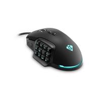 USB Wired RGB Game Mouse 24000 16 Button Programming Game Optical Mice for Computer PC Laptop