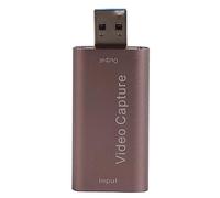 USB2.0 HD Video Card, Portable Computer Supply for Windows//OS X, Supports 4K HD Input 1080p Output