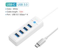 (USB3.0 180 cm USB C) ORICO-Multi Type C Splitter 4 porte HUB 5 Gbps Adattatore OTG ad alta velocità