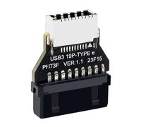 USB3.0 19pin/20pin a tipo E adattatore connettore 90degree velocità veloce per schede madri scheda di espansione