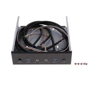usb3.0 2port unità ottica pannello frontale hub usb + hd audio + pulsante