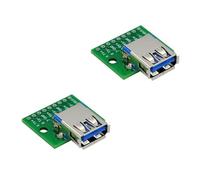 USB3.0 al modulo DIP con singola porta femmina per prototipazione e compatibilità basetta scheda di conversione presa femmina modulo di trasferimento dati velocità