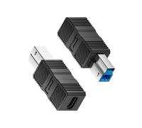 USB3.0 B maschio a un maschio/femmina adattatore al convertitore di tipo C per il trasferimento rapido dei dati tra i dispositivi cavo di collegamento del disco rigido