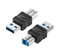 USB3.0 B maschio a un maschio/femmina adattatore al convertitore di tipo C per il trasferimento rapido dei dati tra i dispositivi cavo di collegamento del disco rigido