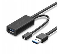 USB3.0 Cavo Extenditore Con Micro USB Presa per Esterno Alimentazione 5m; UGREEN