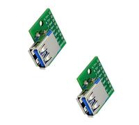 USB3.0 Femmina A Dip Conversion Board 2 54 Mm Piazzole Per Progetti Elettronici Senza Soluzioni Conducibilità Carico Velocità Trasferimento Dati Modulo