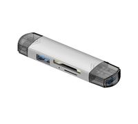 USB3.0 USB C TF Card Reader 6 In 1 Alluminio Lettore di Schede di Memoria Connettore Per Laptop Tablet Smartphone Accessori Trasferimento Dati