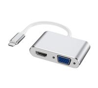 USB3.1 Type-C a VGA Type-C a VGA 1 Adapter () Tipo-C Adattatore