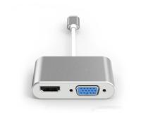 USB3.1 Type-C a VGA Type-C a VGA 1 Adapter () Tipo-C Adattatore