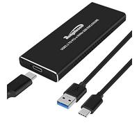 usb3.1tipo C a Nvme M.2mobile hard disk box 10Gbps M.2SSD Enclosure m chiave nero LM905