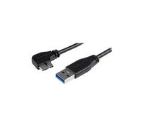 USB3AU2MLS Startech 2M Sottile USB 3.0 A 270ï¾° Sinistro Angolato Micro USB Cavo