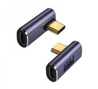 USB4 Adattatore Tipo C Spina A Presa 40 Gbit / S Angolo USB 4.0 per Macos