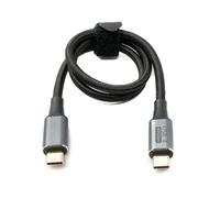 USB4 Cavo 50 CM Tipo C Spina A Spina 40 Gbit / S USB 4.0 Intrecciato Nero