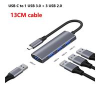 (USBC 3.0 2.0) USB 3.0 USB C HUB 4 porte Adattatore multi splitter ad alta velocitÃ compatibile Lenovo