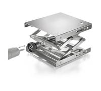 Usbeck Ponte sollevatore regolabile con avvitatore a batteria, DIN 12897, 300 mm x 300 mm