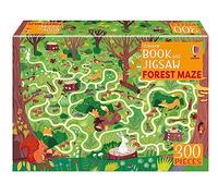Usborne Book And Jigsaw Forest Maze