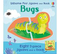 Usborne First Jigsaws: Bugs (Usborne First Jigsaws And Book)