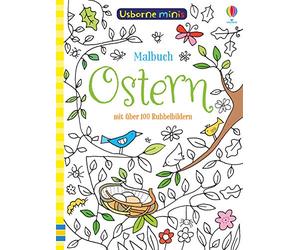 Usborne Minis - Malbuch: Ostern: mit über 100 Rubbelbildern