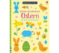 Usborne Minis - Sticker-Kreativbuch: Ostern: mit über 250 Formstickern