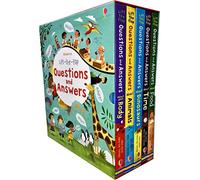Usborne Sollevare-The-Flap Domande e Risposte Collection 5 Libri Cofanetto By Katie Daynes