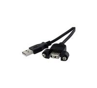 USBPNLAFAM2 Startech Cavo, Usb A Maschio - Presa Chassis, 0.6M