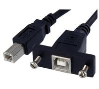 USBPNLBFBM3 Startech Cavo, Montaggio Pannello USB B Femmina-B Maschio 1M