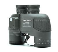USCAMEL 10X50 Binocolo Bussola Oscillante, Alta Potenza, Alta Definizione, con Bussola e Telemetro