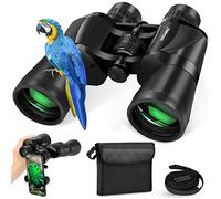 USCAMEL Binocolo Professionale Potente per Adulti: Binocolo 20x50 Professionale Alto Ingrandimento - Prisma BaK-4 e Lente FMC Binocoli con Adattatore Telefonico per Birdwatching Escursionismo