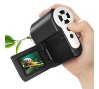 USCAMEL Microscopio Digitale Portatile per Bambini: 1000x ingrandimento, schermo HD da 2 pollici, connessione USB, Attrezzo educativo microscopio portatile per bambini età 7-12 anni (Nero)