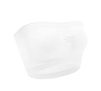 Uscire Solid Bandeau Top per le Donne 2026 Senza Spalline Senza Cuciture Trendy Tube Top Night Out Crop Backless Bustier Sexy Off The Spalla Data Night Clothes Club Off Spalla Tubo Top, bianco, M