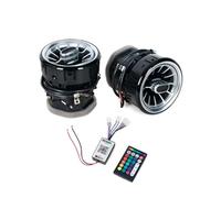 Uscita Aria Condizionata Griglia Ventilazione Per Benz Classe V W447 Per Vito V250 Auto LED Cruscotto Anteriore AC Aria Condizionata Bocchetta Uscita Turbo Rifiniture Interne(2pcs with Switch)