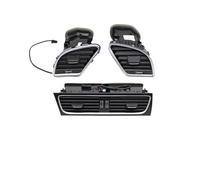 Uscita Aria Cruscotto Compatibile Con A4 B8 A5 2009-2016 LHD Cruscotto Anteriore Per Auto Presa D'aria AC Centrale Sinistra Destra 8KD820901 8KD820902(LHD 3PCS SET)