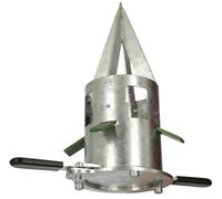 Uscita BigBag per lo svuotamento dei BigBag con cursore richiudibile