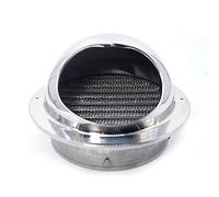 uscita di parete circolare in acciaio inossidabile Le feritoie in acciaio inossidabile della parete della griglia di ventilazione impediscono il riflusso dell'acqua piovana Facile da installare, for c