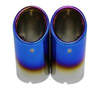 Uscita Scappamento Per E30 E36 E46 E90 E91 E92 E93 F30 320i 325i 328i Tip Turbo Sound Whistle Car Exhaust Pipe Muffler(2pcs Blue)