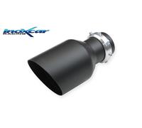Uscite complete Uscita tonda diam. 114mm BLACK CERAMIC - Lg. 200mm Diametro di