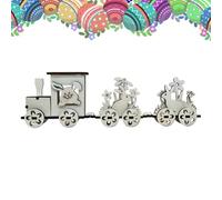 Use at Ease: Designed to elevate aesthetics, this easterBunny Train boasts a compact size that allows flexible placement, excelling as a desktop centerpiece or entryway decor while infusing warmth an