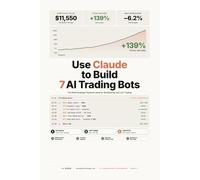 Use Claude to Build 7 AI Trading Bots: Stocks, Options, Crypto. The Multi-Strategy Playbook used for Backtesting and Live Trading