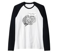 Use Me, While It's Still Legal: Free Speech & Thinking Brain Maglia con Maniche Raglan