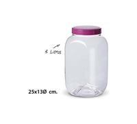 USE PLASTICOS - Barattolo Quadrato con Coperchio, 3 l.