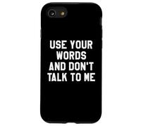 Use Your Word and Don't Talk to Me Until I've Had My Coffee Custodia per iPhone SE (2020) / 7/8