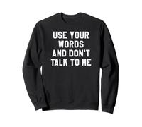 Use Your Word And Don't Talk to Me Until I've Had My Coffee Felpa