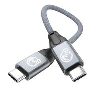 UseBean Cavo USB C a USB C 0.2M, Corto USB 3.2 Gen2X2 20Gbps Trasferimento Dati USB Tipo C PD 100W Ricarica Rapida,Cavi Video 4K per iPhone 15 Plus Pro Max MacBook Pro iPad Pro Galaxy S24 S23