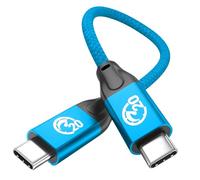 UseBean Cavo USB C a USB C 0.2M, Corto USB 3.2 Gen2X2 20Gbps Trasferimento Dati USB Tipo C PD 100W Ricarica Rapida,Cavi Video 4K per iPhone 15 Plus Pro Max MacBook Pro iPad Pro Galaxy S24 S23