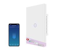 UseeLin Interruttore luce intelligente, interruttore luce Zigbee, interruttore luce da parete, compatibile con Alexa e Google, filo neutro richiesto, hub Zigbee richiesto, 1 Gang
