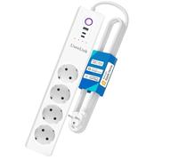 UseeLink Smart Zigbee - Ciabatta elettrica con 4 prese da 16 A, 1 USB e 2 TypeC, con controllo vocale, compatibile con Alexa, Google Assistant, ZHA, 2 MQTT, accesso remoto, 1,5 m