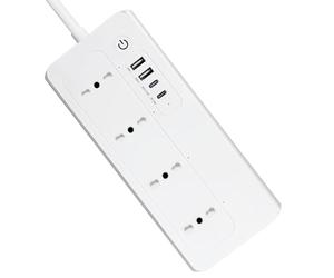 UseeLink WIFI Smart Multiprese Controllo Vocale, Compatibile con Alexa e Google Home, Controllo Remoto Tramite APP, Temporizzato (Versione Matter)