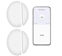 UseeLink ZigBee Smart Door and Window Sensor Hub è necessario, compatibile con Echo 4th Gen HUE Tuya Bridge funziona con Alexa Home Assistant (confezione da 2)
